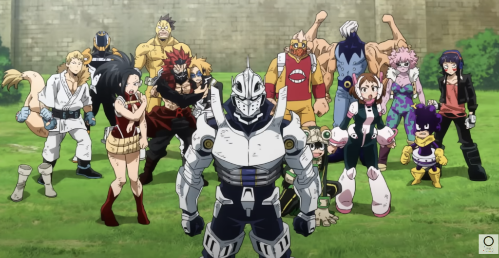 The Heroes gather to save the day
